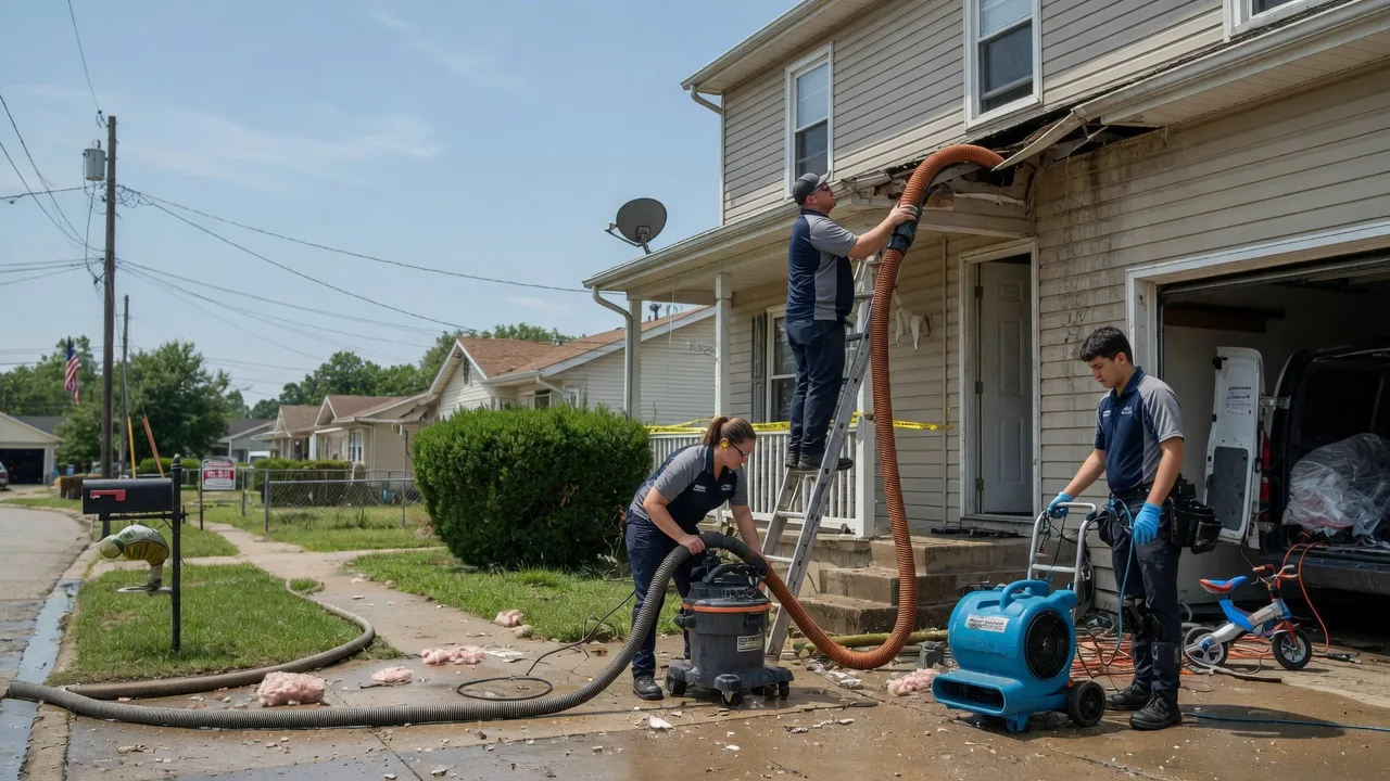Water Damage Restoration in Farmersville Station, NY near me